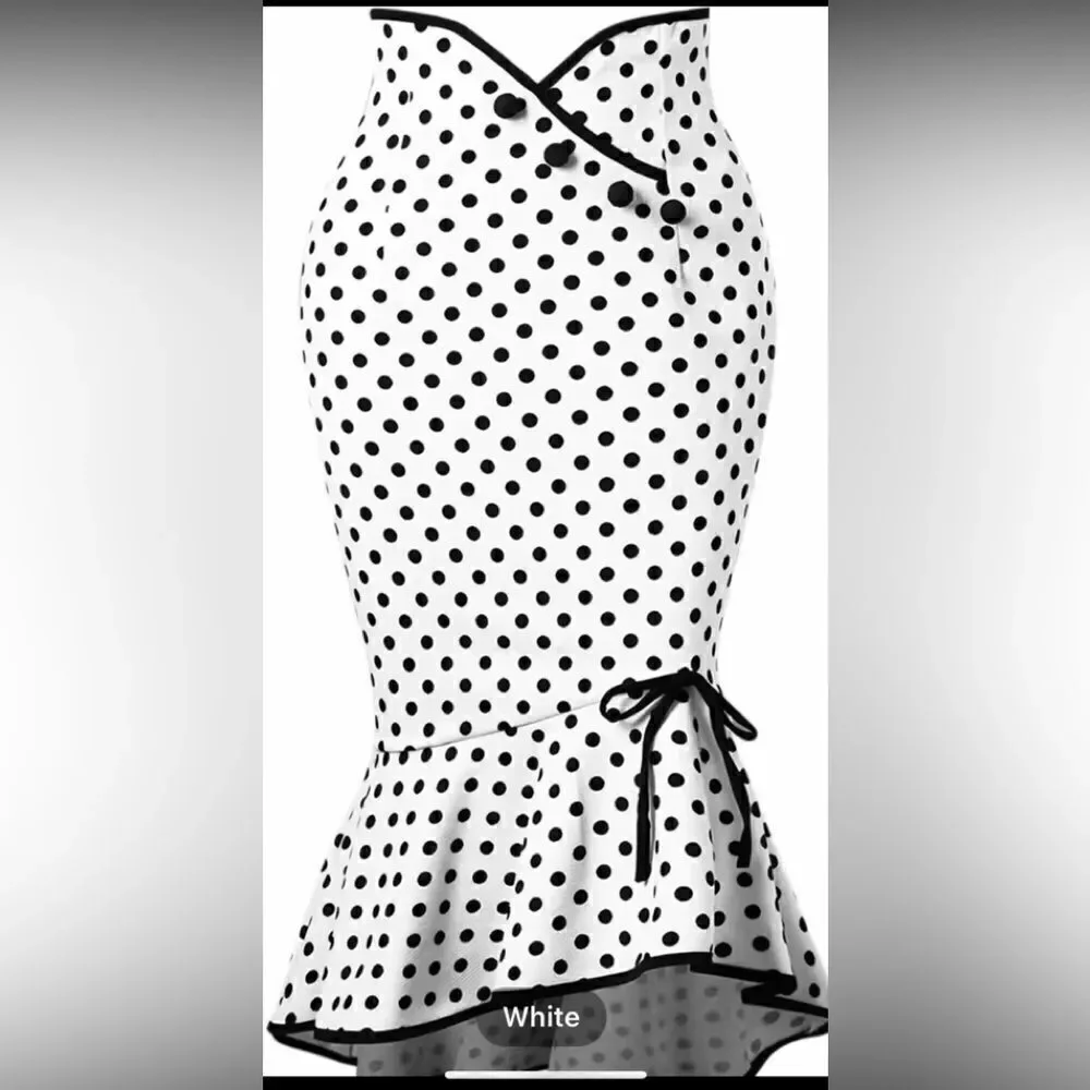 Polkadot skirts can also be worn as a top or dress have in a few colors